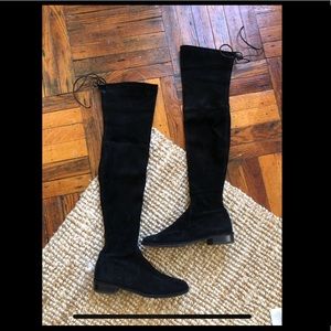 Stuart Weitzman Lowland Suede Over The Knee 6.5